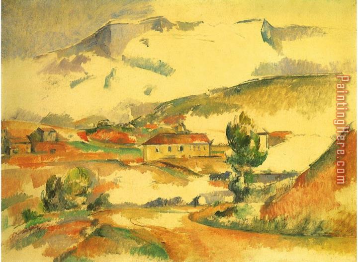 Paul Cezanne Mont Sainte Victoire 1887